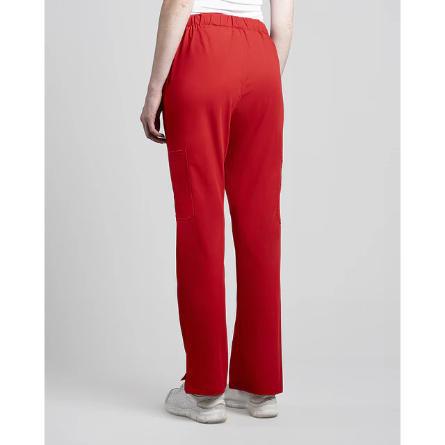 PANTALON MUJER COMFORT ROJO