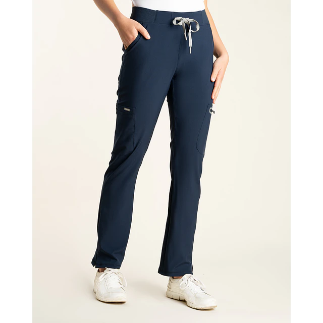 PANTALON MUJER SPORT STRETCH MARINO