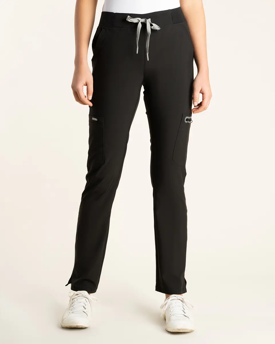 PANTALON MUJER SPORT STRETCH NEGRO 1
