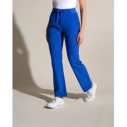 PANTALON MUJER SPORT STRETCH AZUL REY