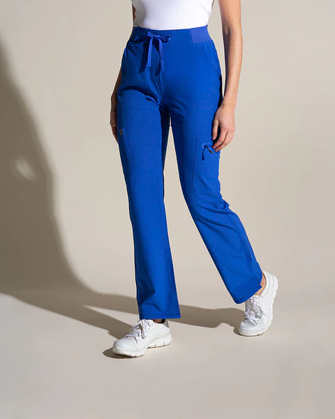 PANTALON MUJER SPORT STRETCH AZUL REY