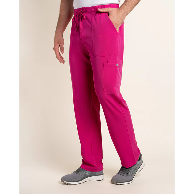 PANTALÓN COMFORT HOMBRE FUCSIA