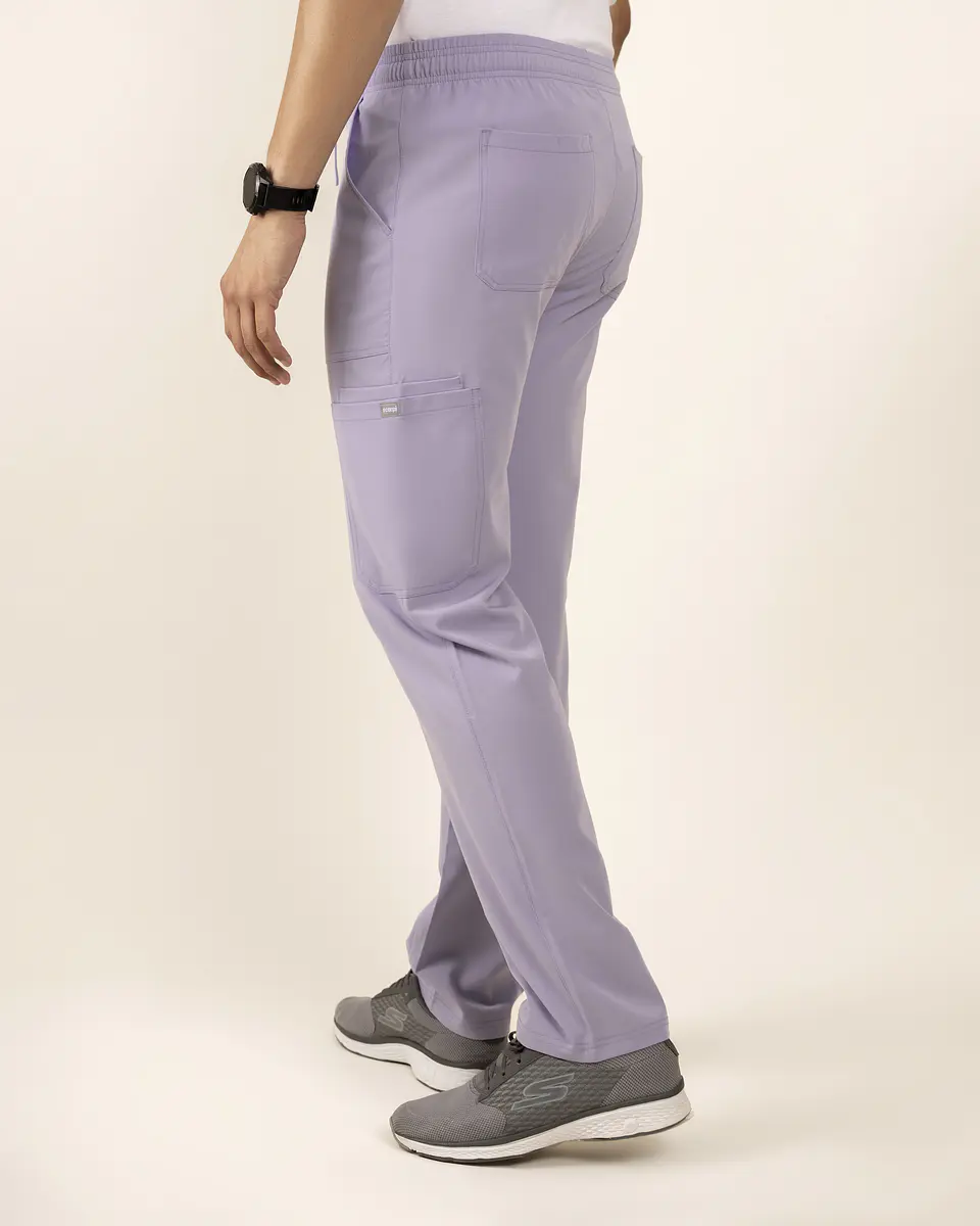 PANTALÓN COMFORT HOMBRE LILA 2