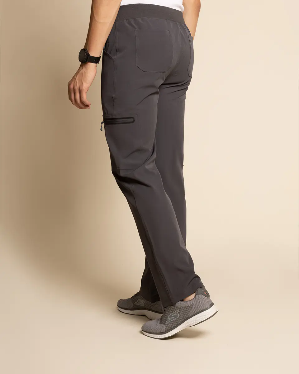 PANTALÓN HOMBRE SPORT STRETCH GRIS 2