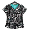 Talla S Scrub mujer elasticado flores $8000