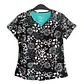 Talla S Scrub mujer elasticado flores $8000 - Miniatura 1