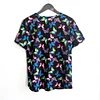 Talla M Scrub mujer mariposas elasticado $8000