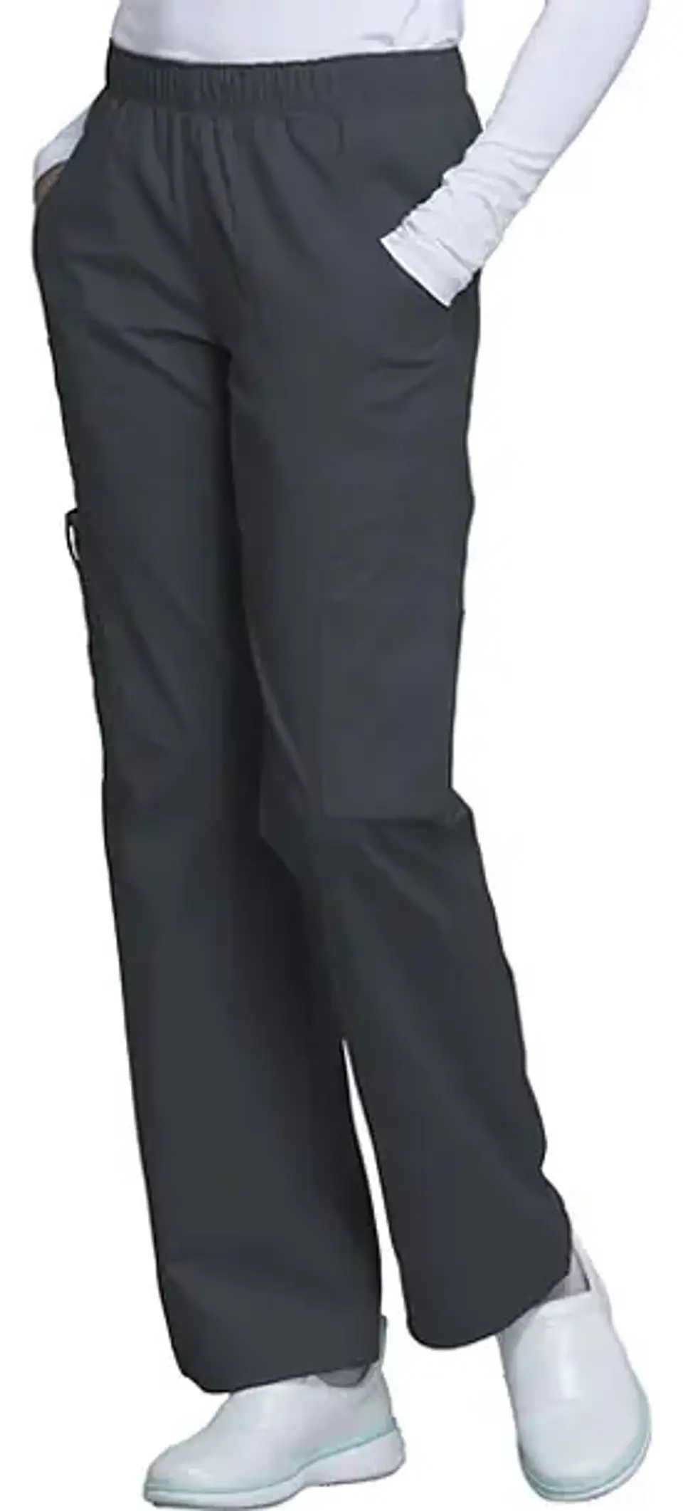 Talla S Pantalon mujer Cherokee Traditional petite gris NUEVO $10.000 2