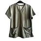 Talla XL Scrub mujer verde musgo elasticado $8000 - Miniatura 1