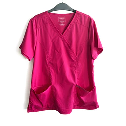 Talla L Scrub mujer Cherokee fucsia elasticado $8000
