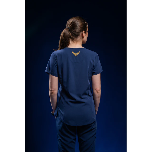 TOP MUJER HARRY POTTER AZUL MARINO