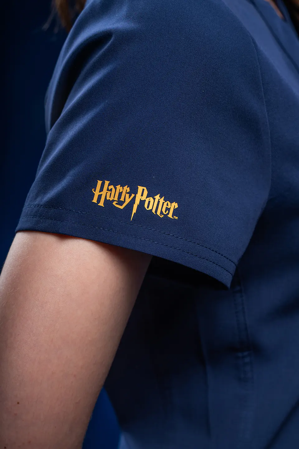 TOP MUJER HARRY POTTER AZUL MARINO 3