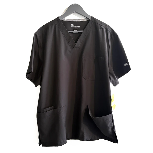 Talla L Scrub hombre Maevn negro elasticado antifluido $10000