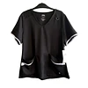 Talla XL Scrub mujer elasticado negro NUEVO $10.000