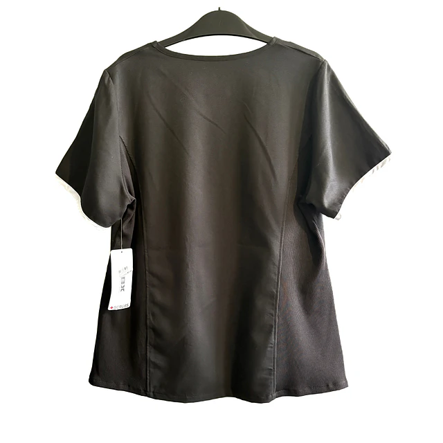 Talla XL Scrub mujer elasticado negro NUEVO $10.000