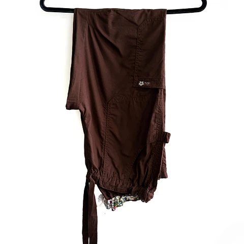 Talla XS Pantalon mujer café Koi NUEVO 