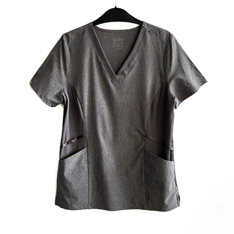 Talla S Scrub mujer gris elasticado antifluido $9000