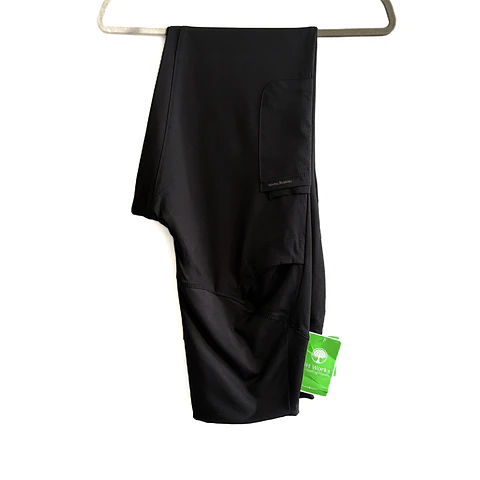 Talla XS Pantalon maternal negro elasticado NUEVO 