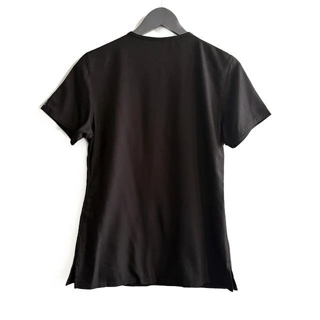 Talla XS Scrub mujer negro semielasticado $8000
