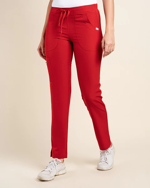 PANTALÓN MUJER WONDER ROJO 