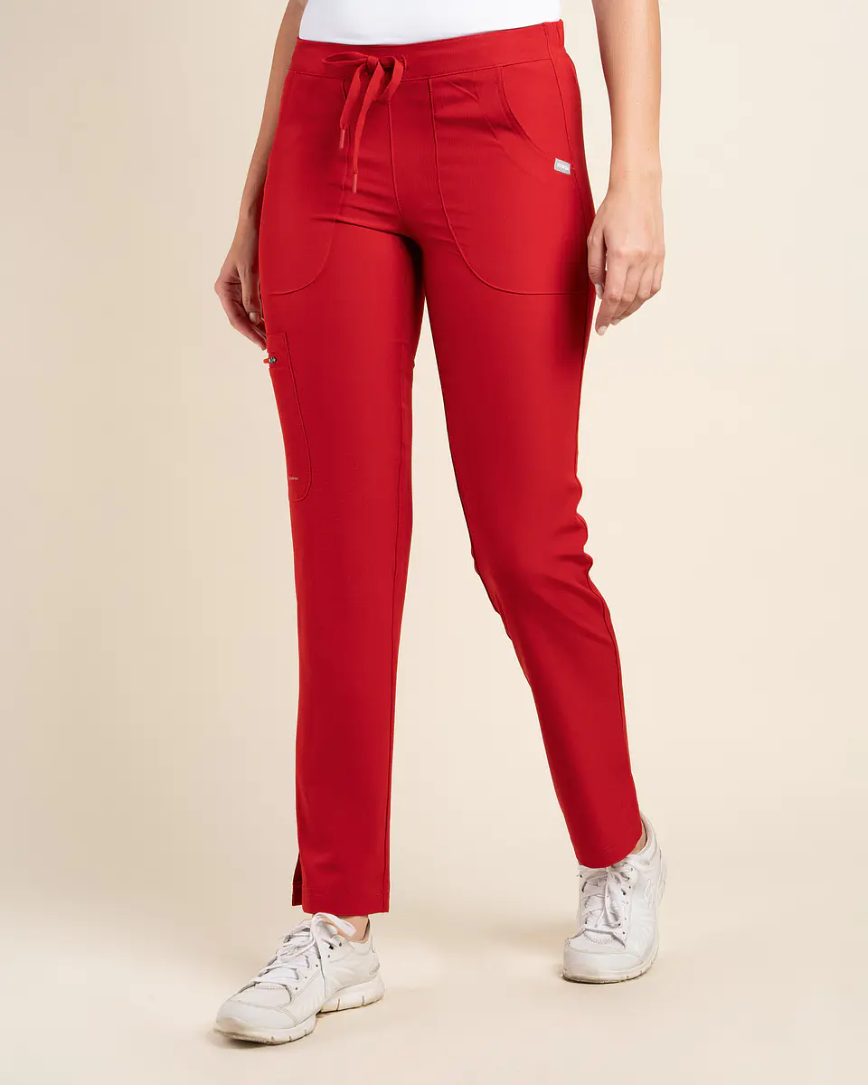 PANTALÓN MUJER WONDER ROJO  1