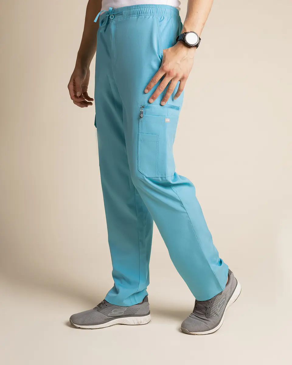 PANTALÓN WONDER HOMBRE TURQUESA 1