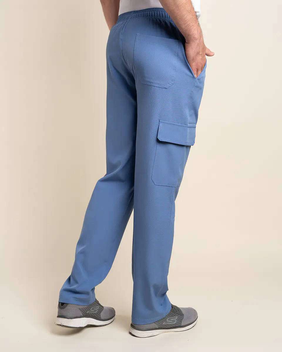 PANTALÓN HOMBRE WONDER CELESTE  2