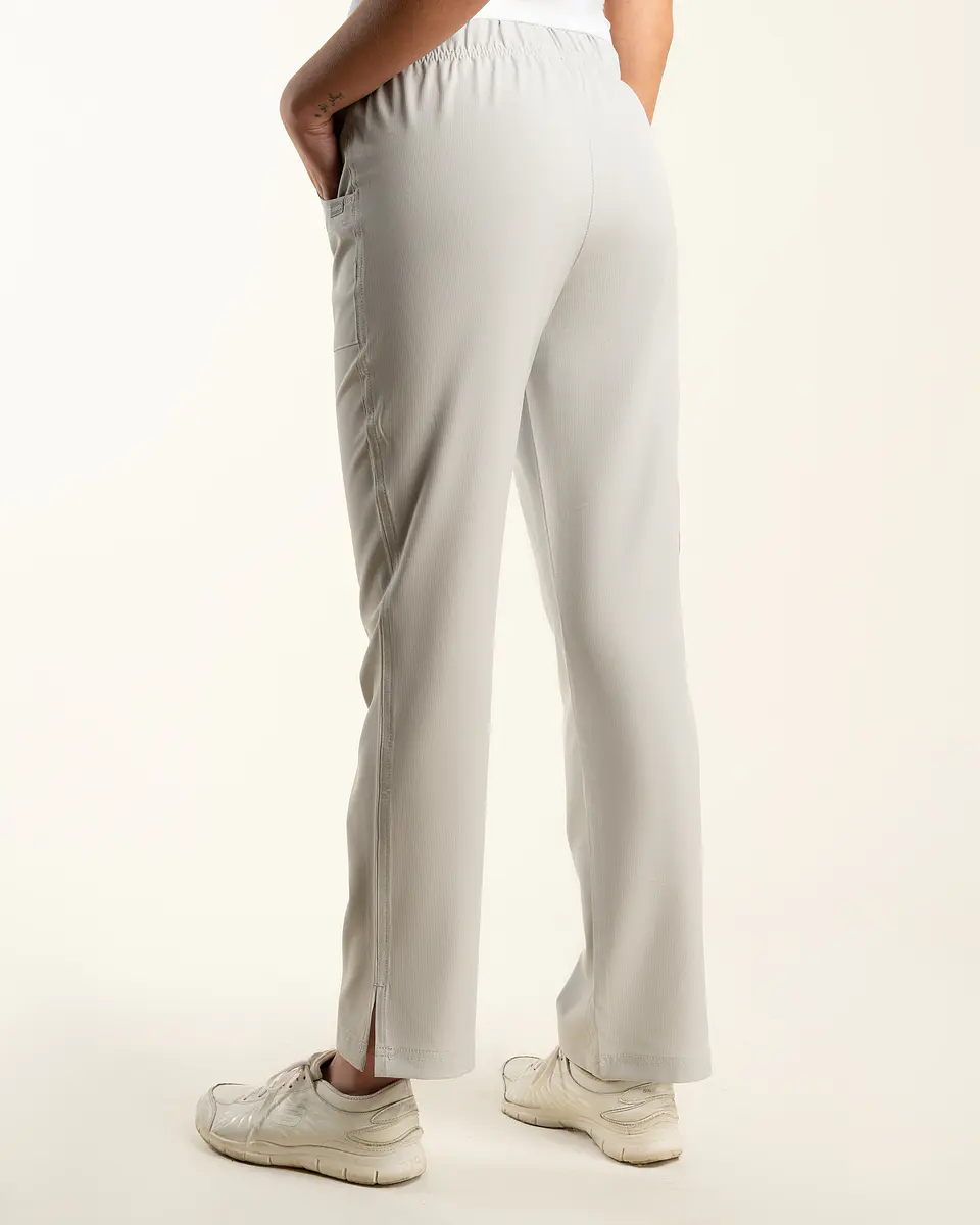 PANTALÓN WONDER MUJER GRIS CLARO 2