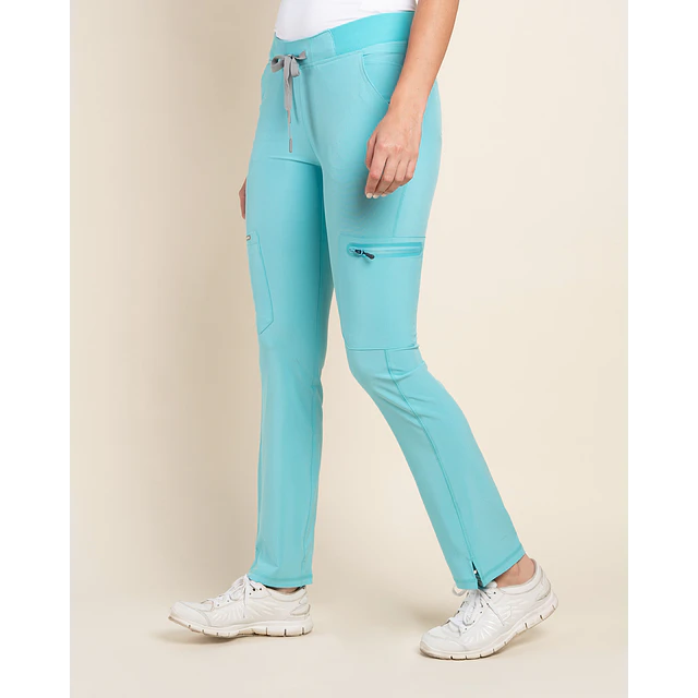 PANTALÓN MUJER SPORT STRETCH TURQUESA