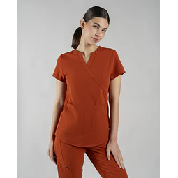 TOP MUJER COMFORT TERRACOTA