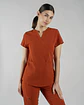 TOP MUJER COMFORT TERRACOTA - Miniatura 1