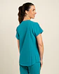 TOP MUJER COMFORT TEAL - Miniatura 2
