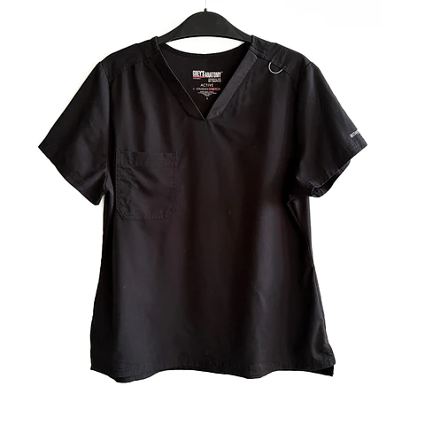 Talla L Scrub mujer negro Greys Anatomy $8000
