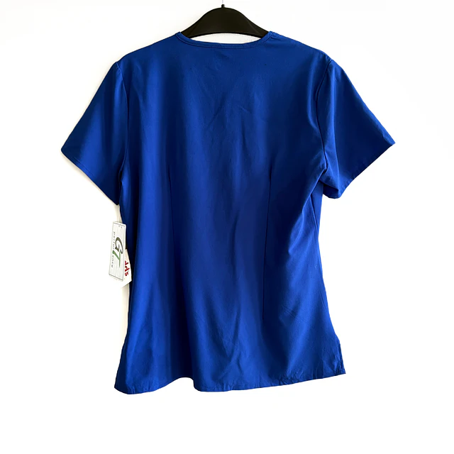 Talla M Scrub mujer azul rey elasticado NUEVO $10.000