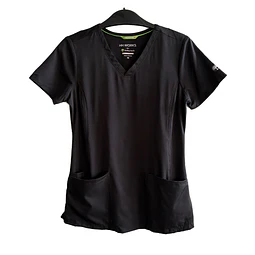Talla XS Scrub mujer negro elasticado $8000