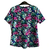 Talla M Scrub mujer flores elasticado $8000