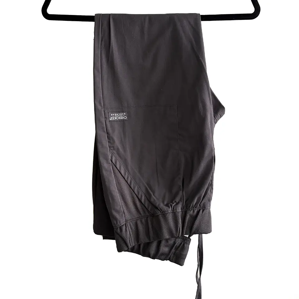 Talla XS Pantalon gris jogger Cherokee gris elasticado $9000 1