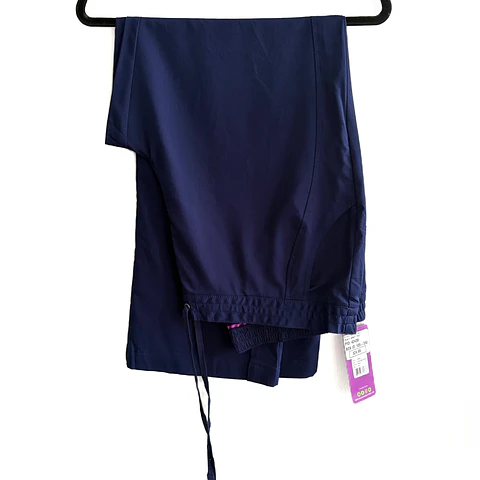 Talla XL Pantalon azul marino elasticado Purple Label NUEVO 