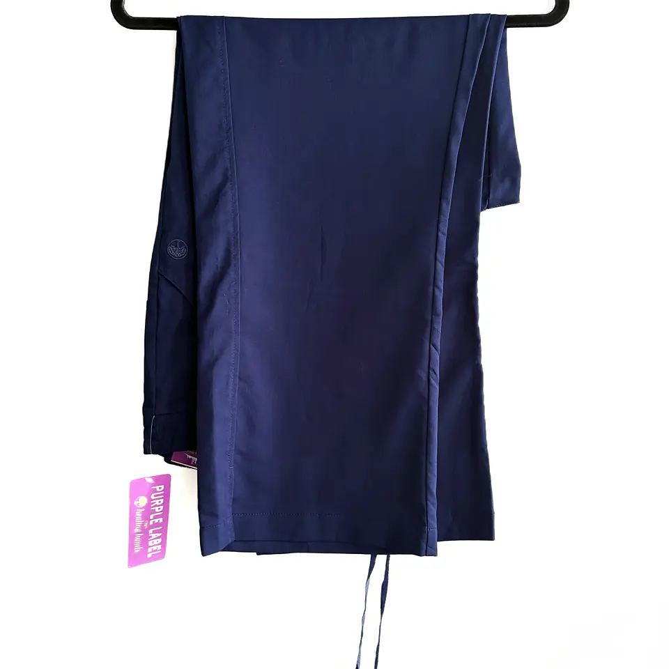 Talla XL Pantalon azul marino elasticado Purple Label NUEVO  2