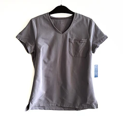 Talla S Scrub mujer gris elasticado NUEVO $10.000