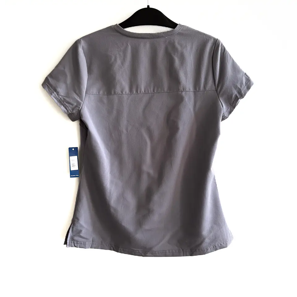 Talla S Scrub mujer gris elasticado NUEVO  2