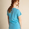 TOP MUJER WONDER TURQUESA