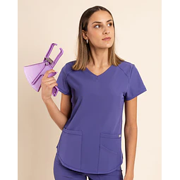 TOP MUJER WONDER MORADO