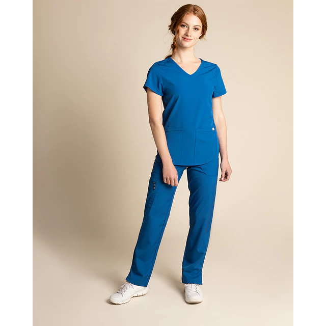 TOP MUJER WONDER AZUL REY