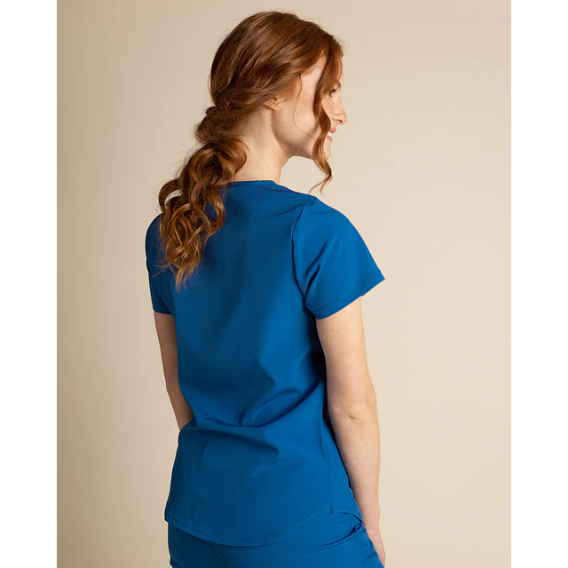 TOP MUJER WONDER AZUL REY