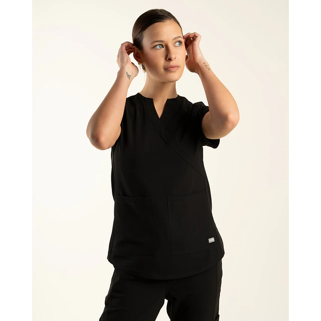 TOP MUJER COMFORT NEGRO