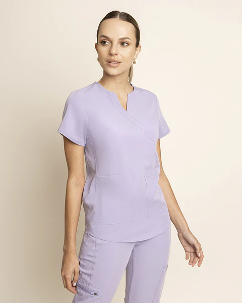 TOP MUJER COMFORT LILA