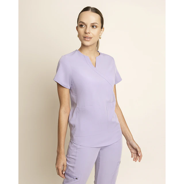 TOP MUJER COMFORT LILA