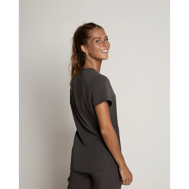 TOP MUJER COMFORT GRIS
