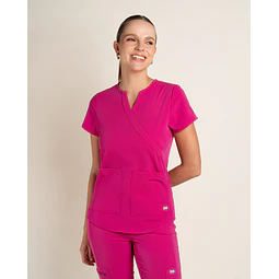 TOP MUJER COMFORT FUCSIA